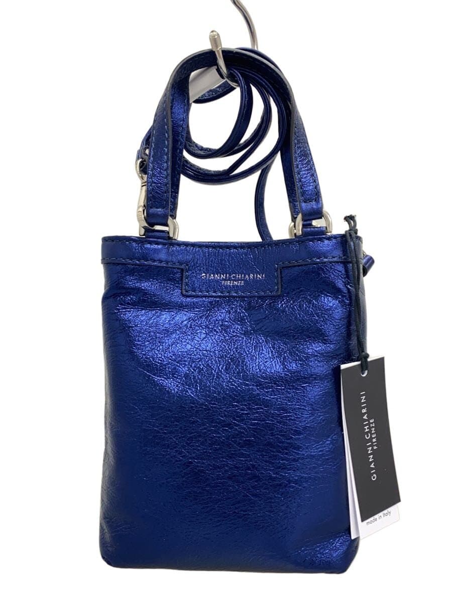 GIANNI CHIARINI Shoulder Bag BLU Solid