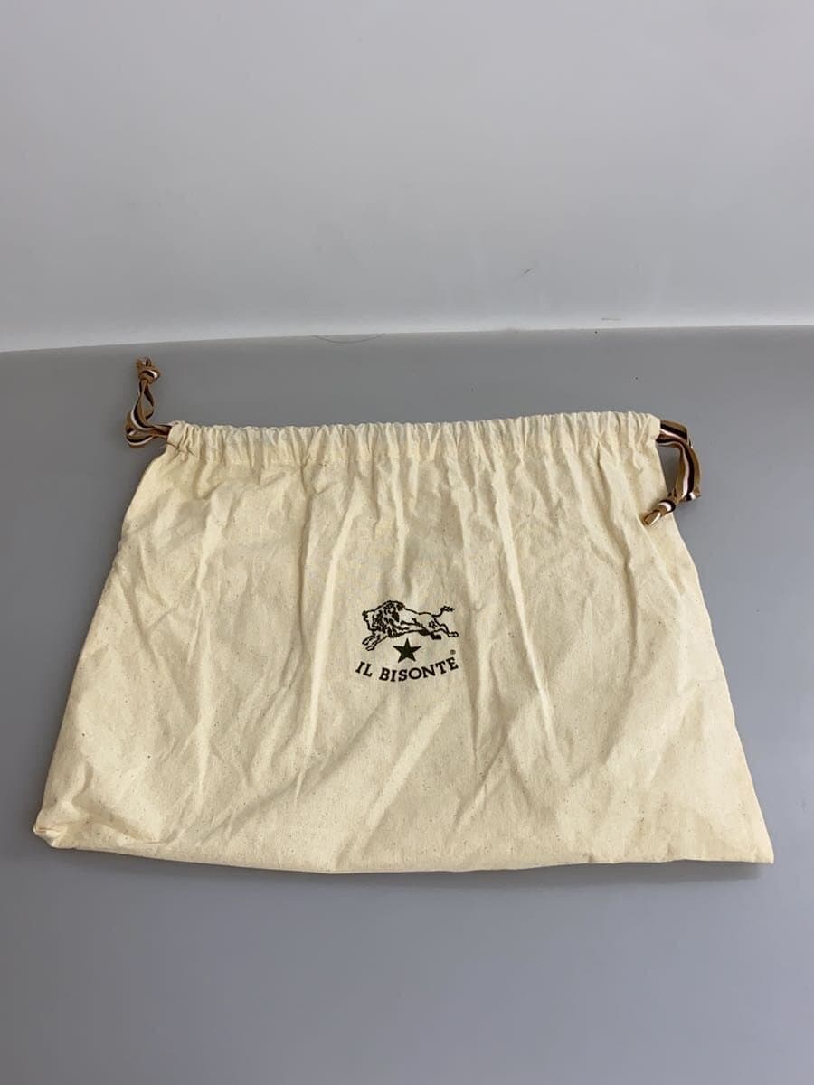 IL BISONTE Shoulder Bag Leather GRN Solid A2456 5