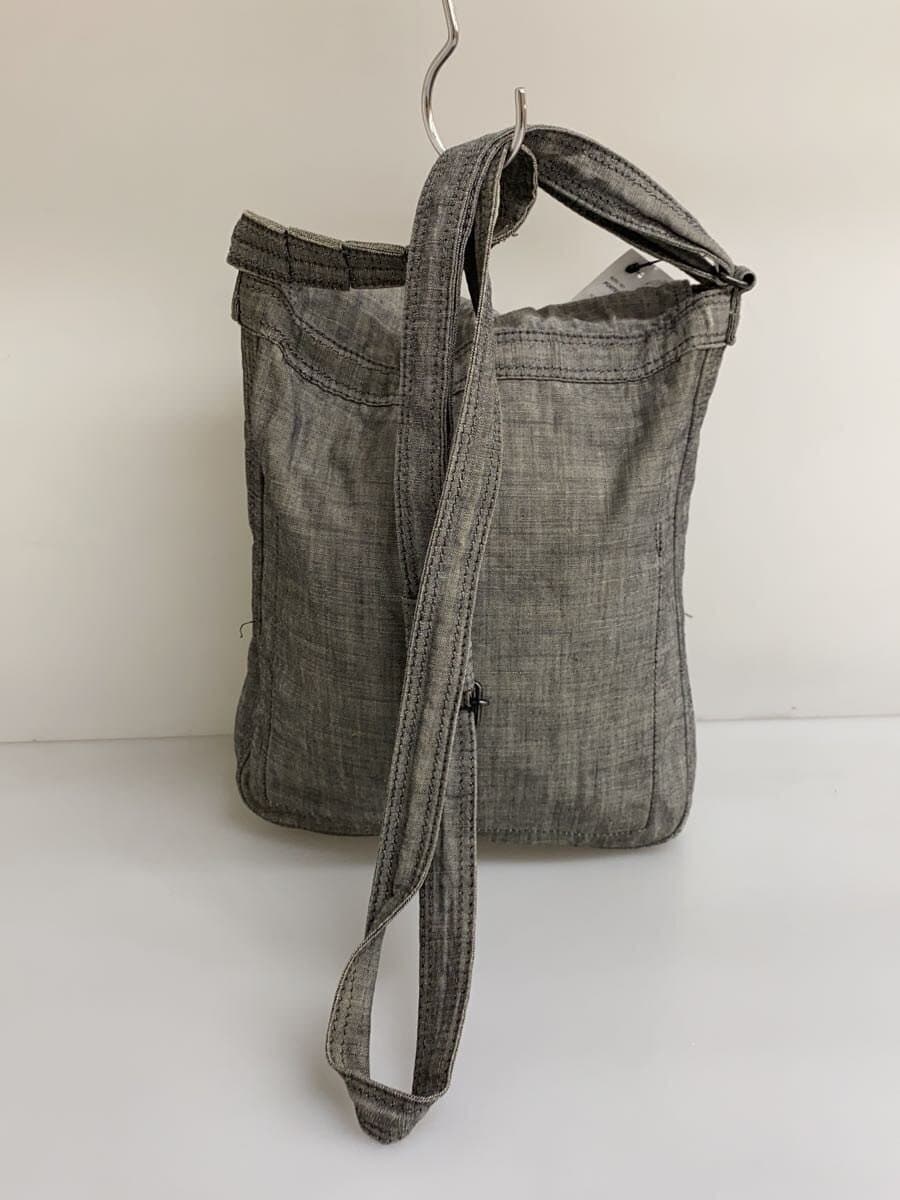 PORTER shoulder bag -- GRY plain 3