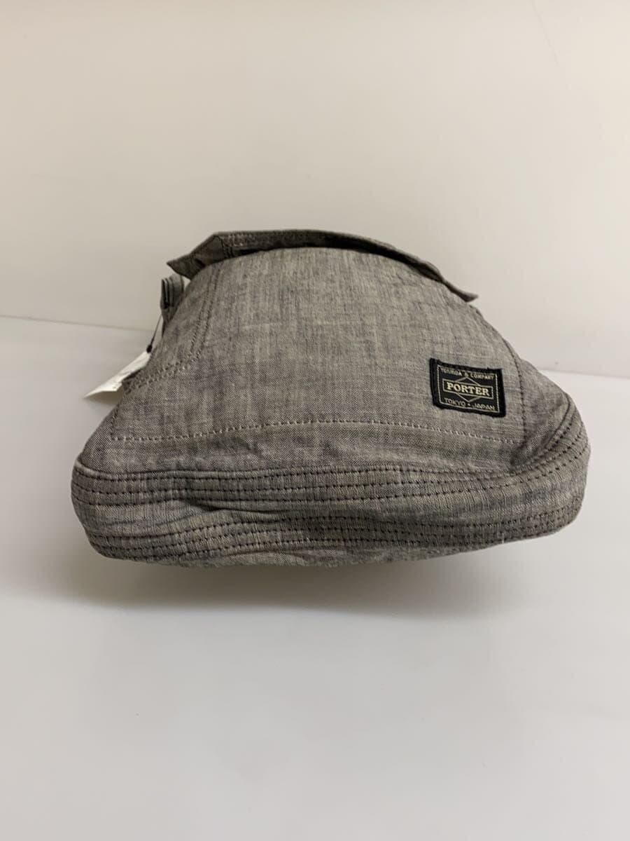 PORTER shoulder bag -- GRY plain 4