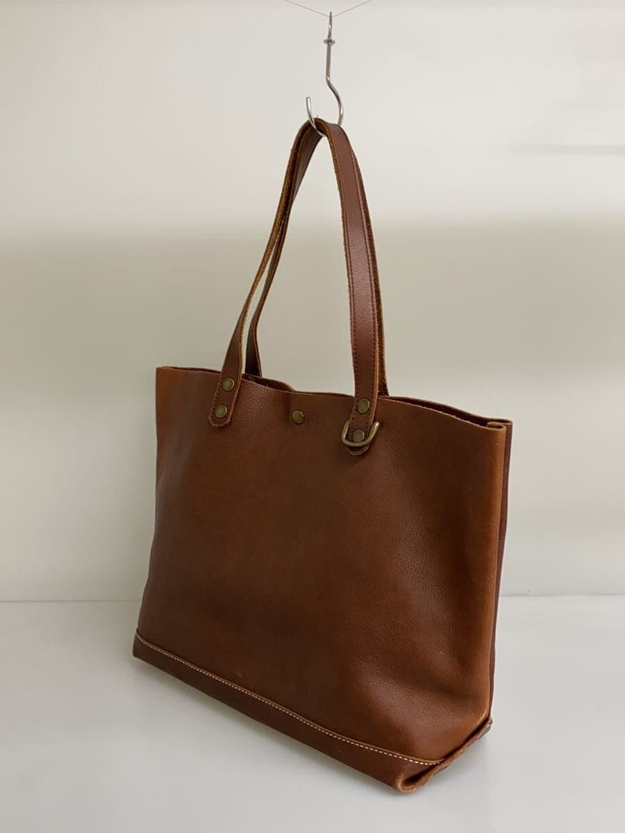URBAN RESEARCH Handbag Leather BRW Solid 2