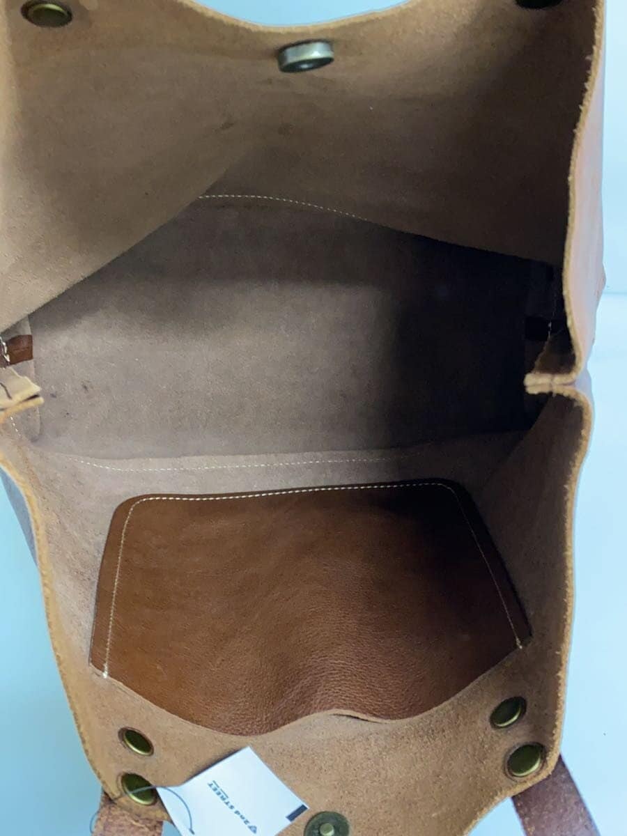 URBAN RESEARCH Handbag Leather BRW Solid 5