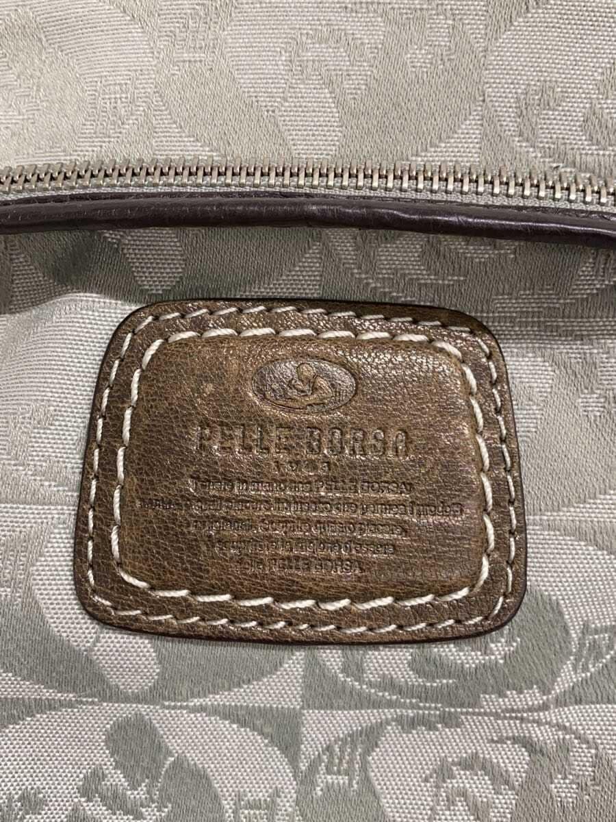 PELLE BORSA Backpack Faux Leather GRY 5