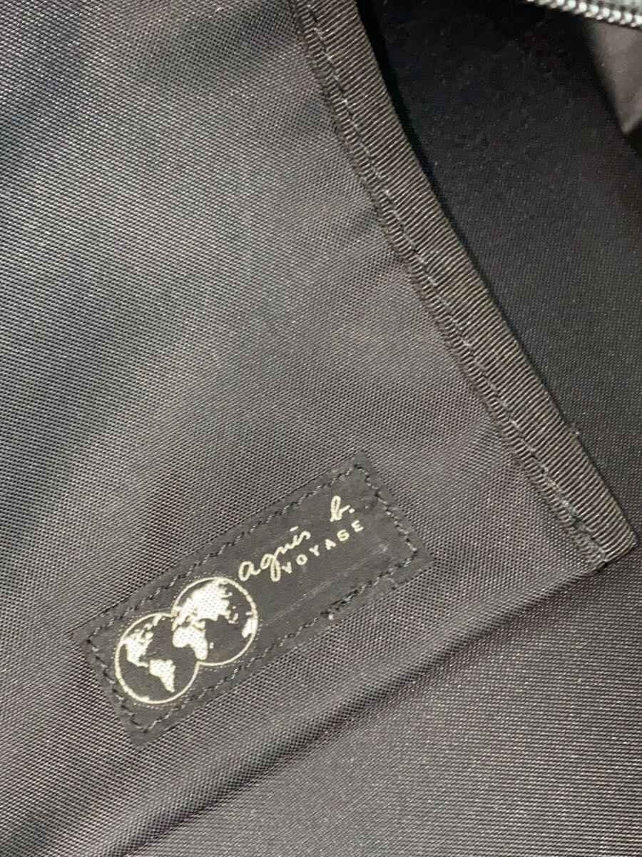 agnes b. Boston Bag BLK 5