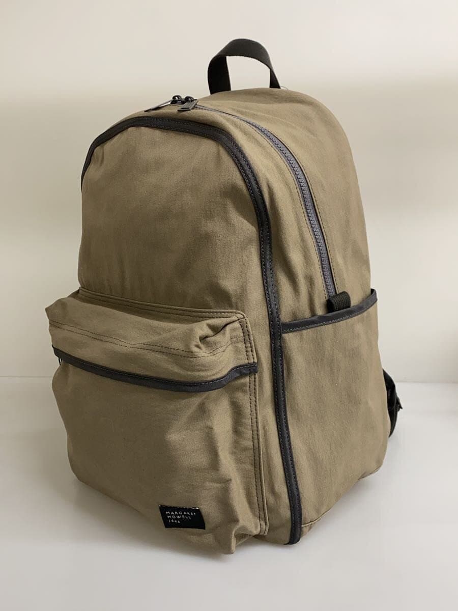 MARGARET HOWELL Backpack Nylon KHK Solid 2