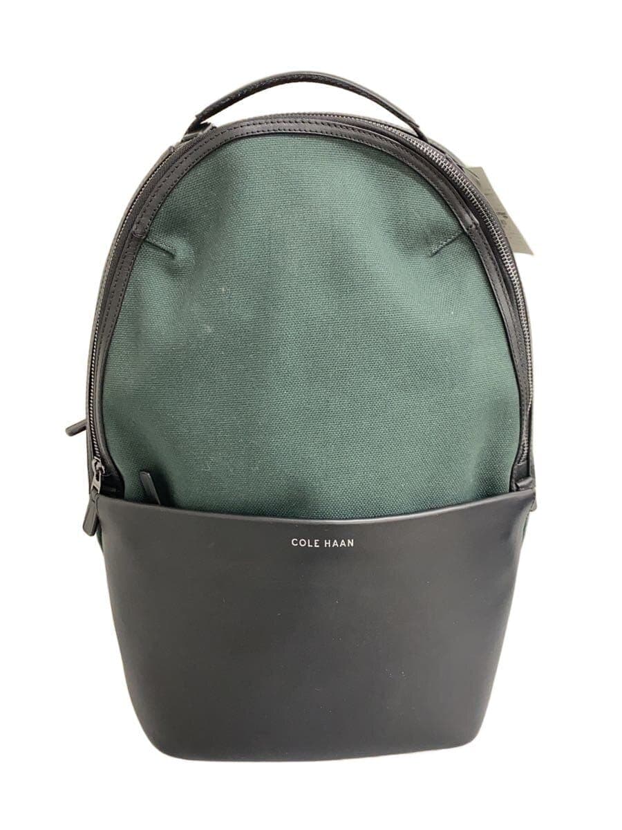 COLE HAAN Backpack Canvas GRN F12322