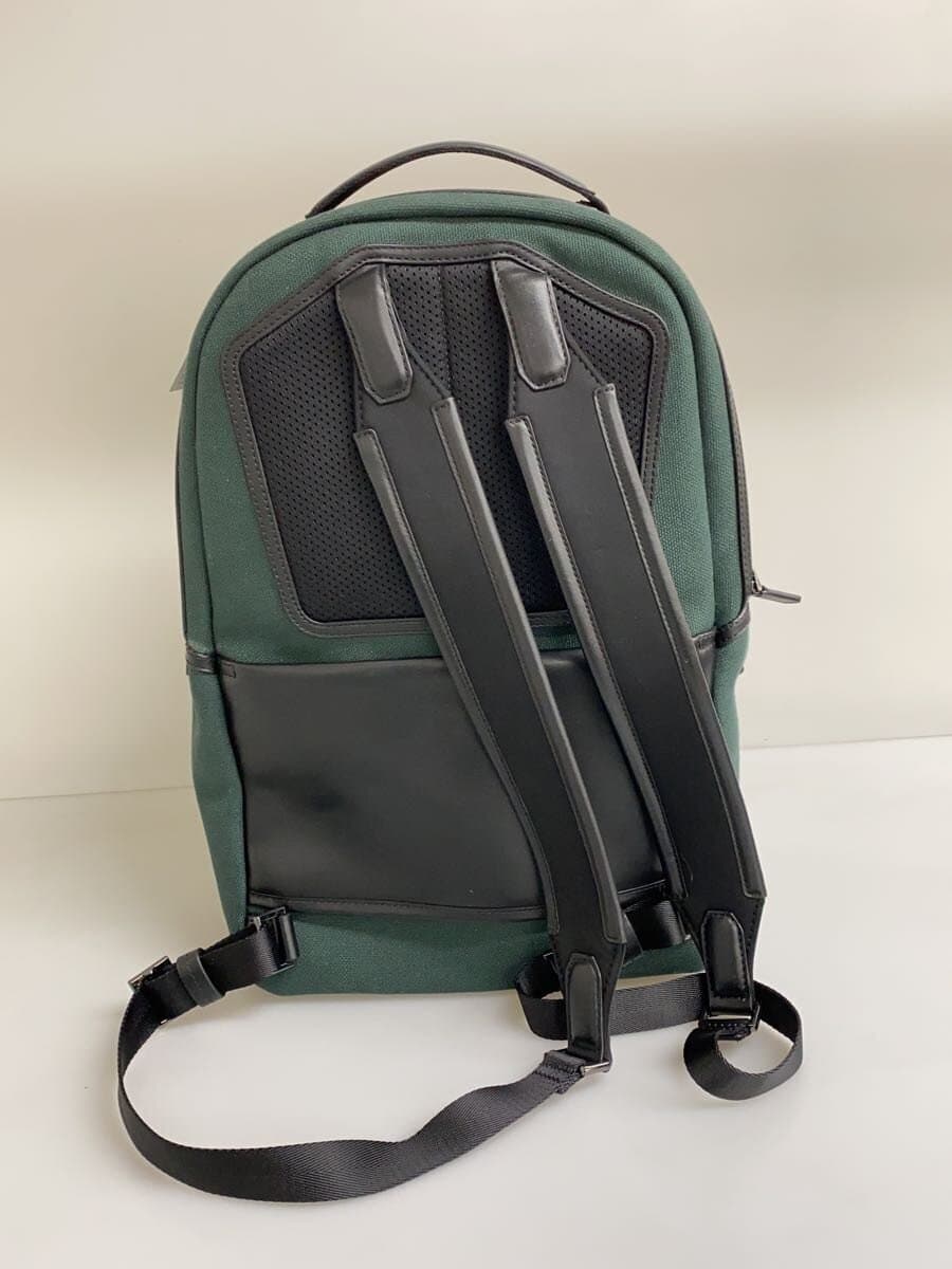 COLE HAAN Backpack Canvas GRN F12322 3