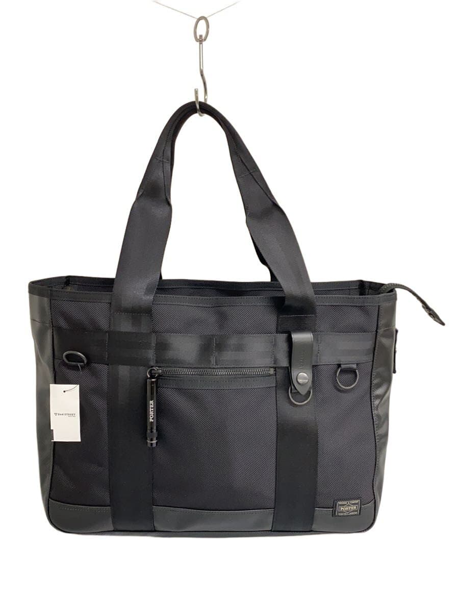 PORTER tote bag nylon black plain 703-06971