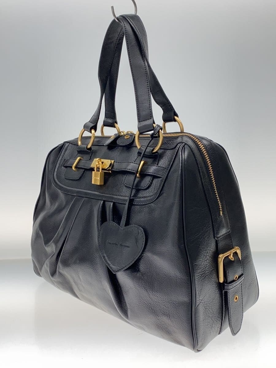 Samantha Thavasa Boston Bag BLK Solid 2