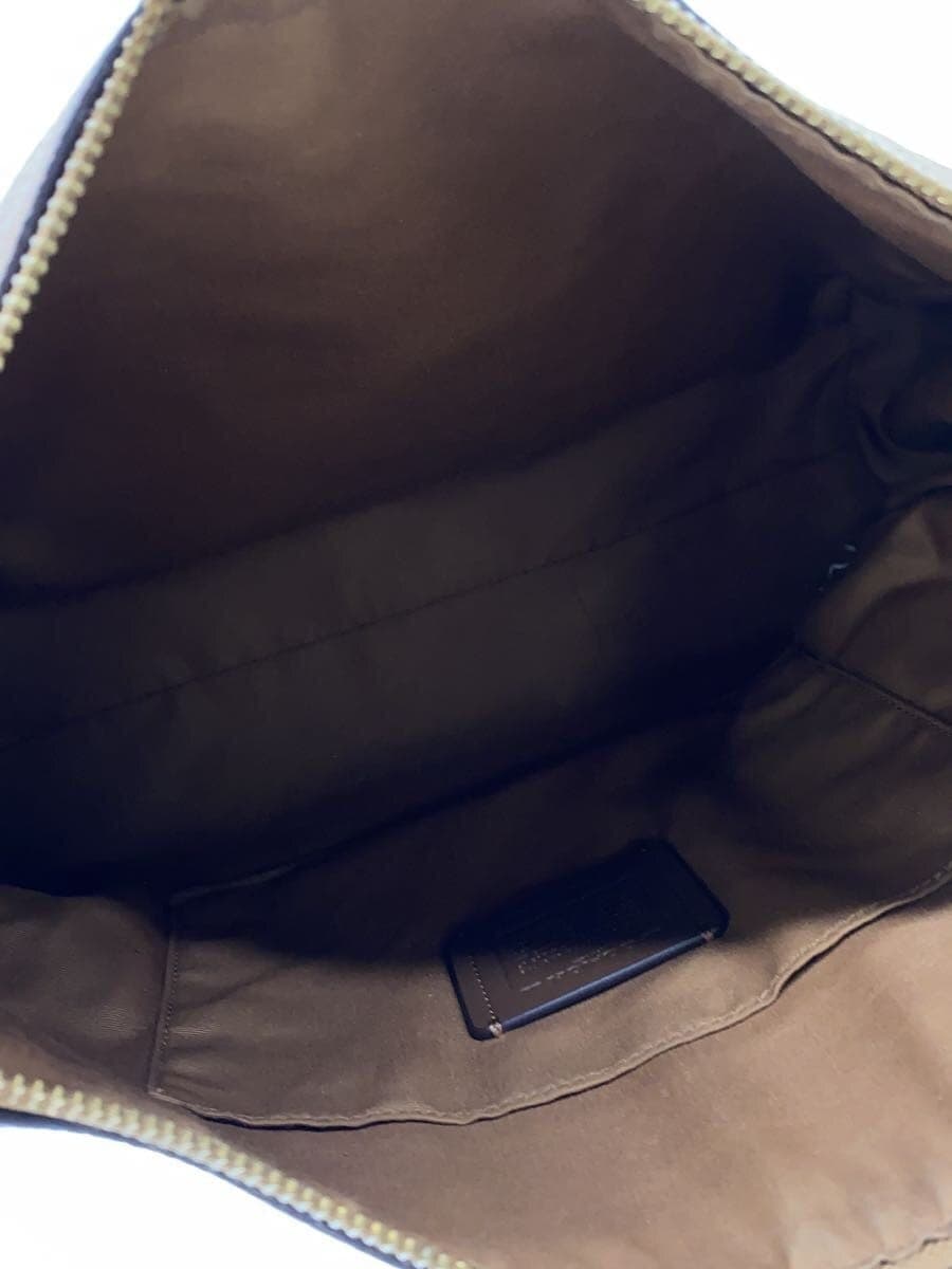 COACH Handbag Leather BRW Solid F28966 6