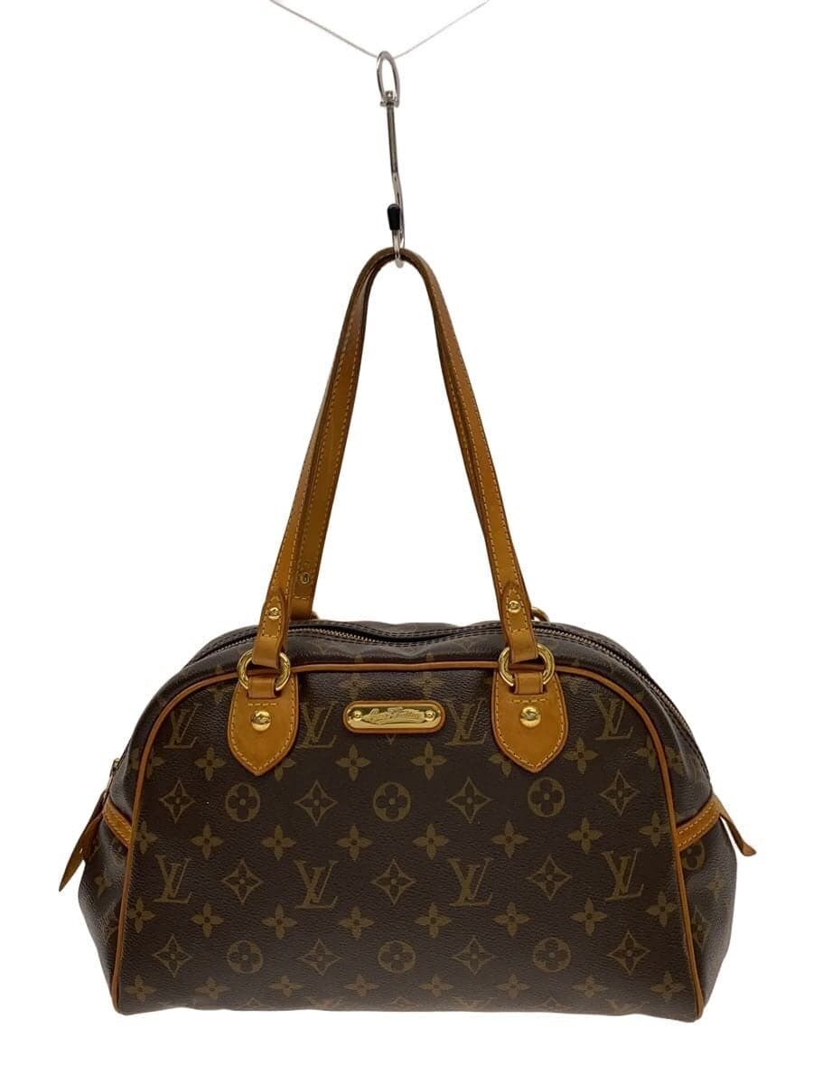 LOUIS VUITTON Montorgueil PM_Monogram Canvas PVC BRW