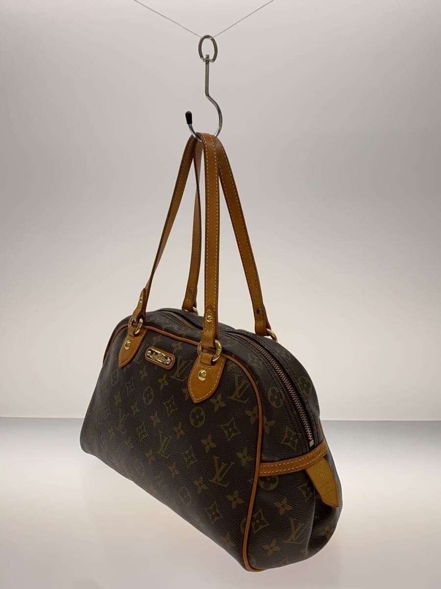 LOUIS VUITTON Montorgueil PM_Monogram Canvas PVC BRW 2