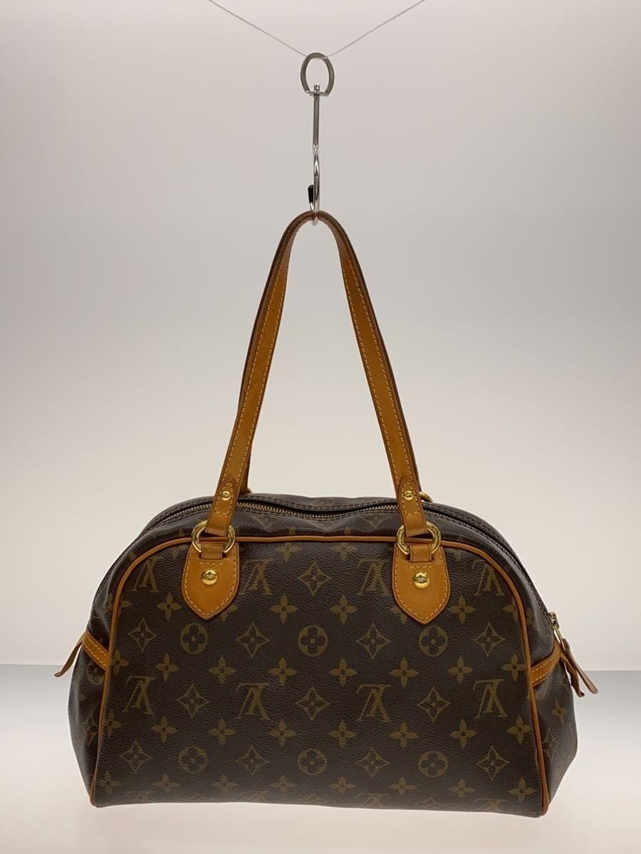 LOUIS VUITTON Montorgueil PM_Monogram Canvas PVC BRW 3