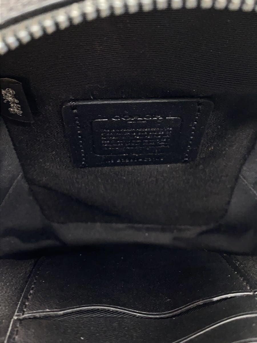 COACH Shoulder Bag PVC GRY All Over Pattern C3146 6