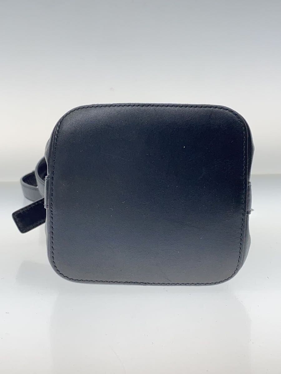 JIL SANDER Shoulder Bag Leather BLK Solid 4