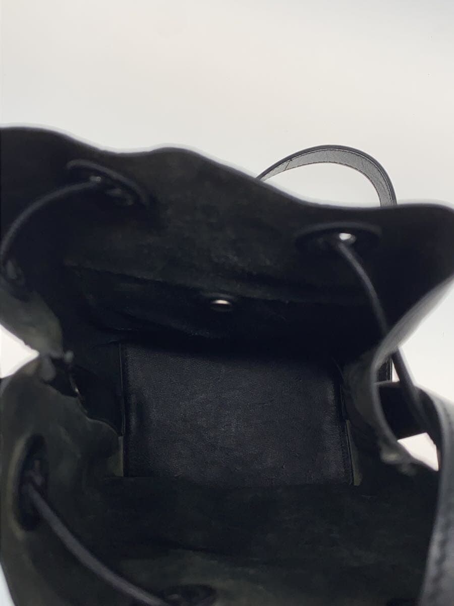 JIL SANDER Shoulder Bag Leather BLK Solid 5
