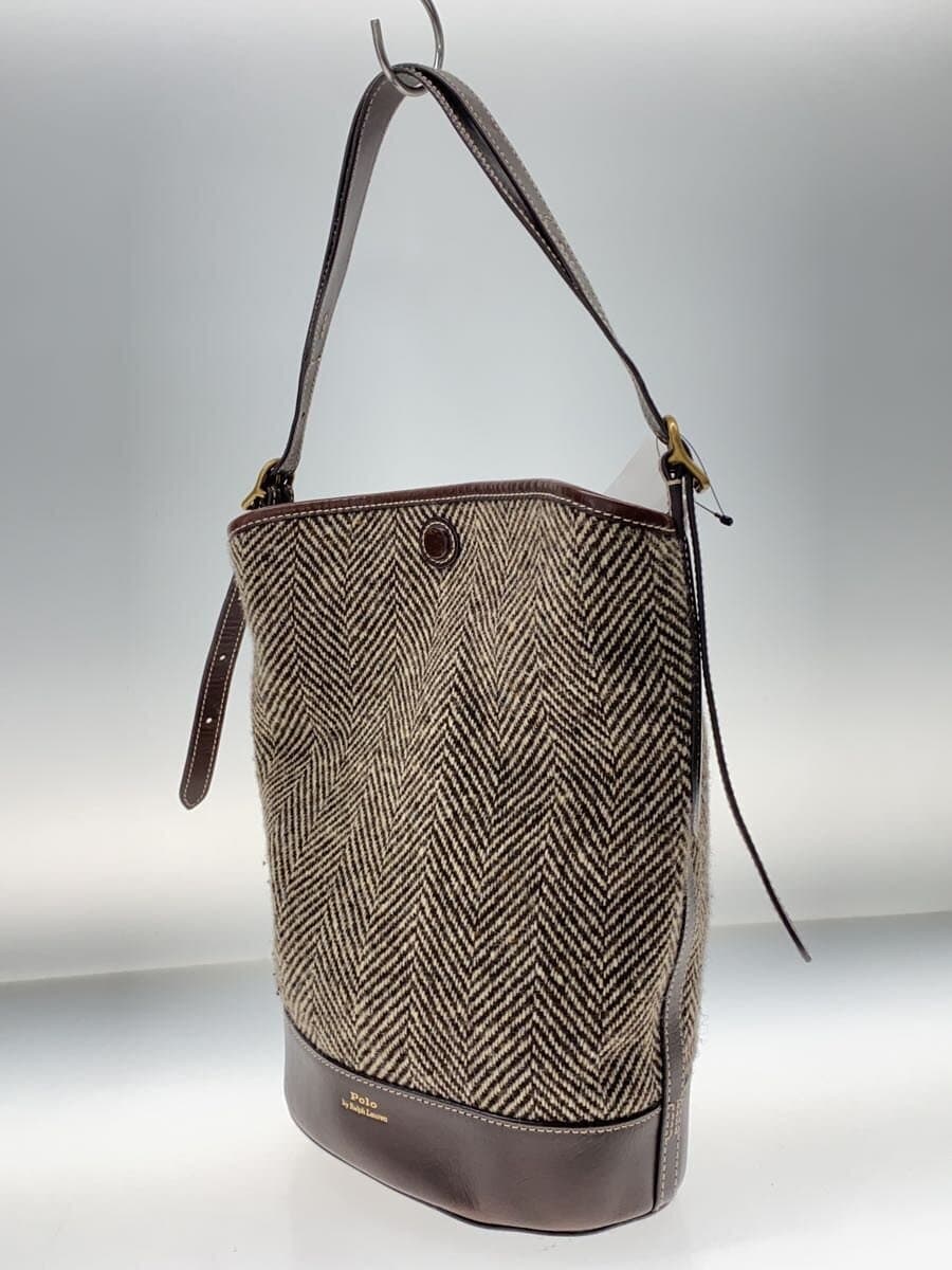 POLO RALPH LAUREN Shoulder Bag BRW Herringbone 2
