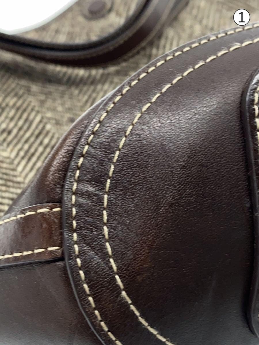 POLO RALPH LAUREN Shoulder Bag BRW Herringbone 7