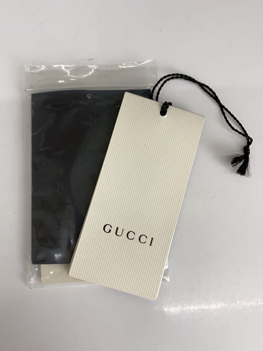 GUCCI Tote Bag_Web Leather BLK Solid 7