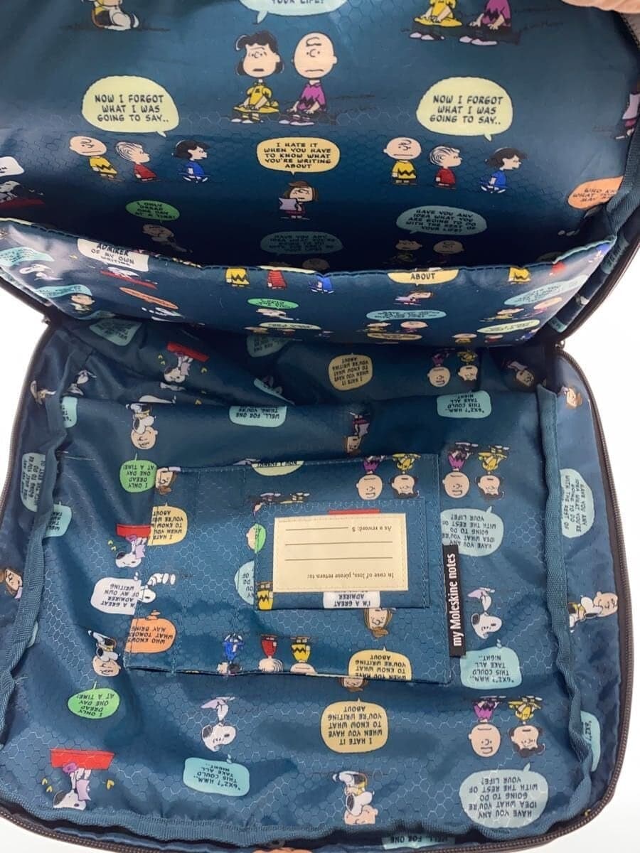 MOLESKIN x PEANUTS Backpack BLK 6