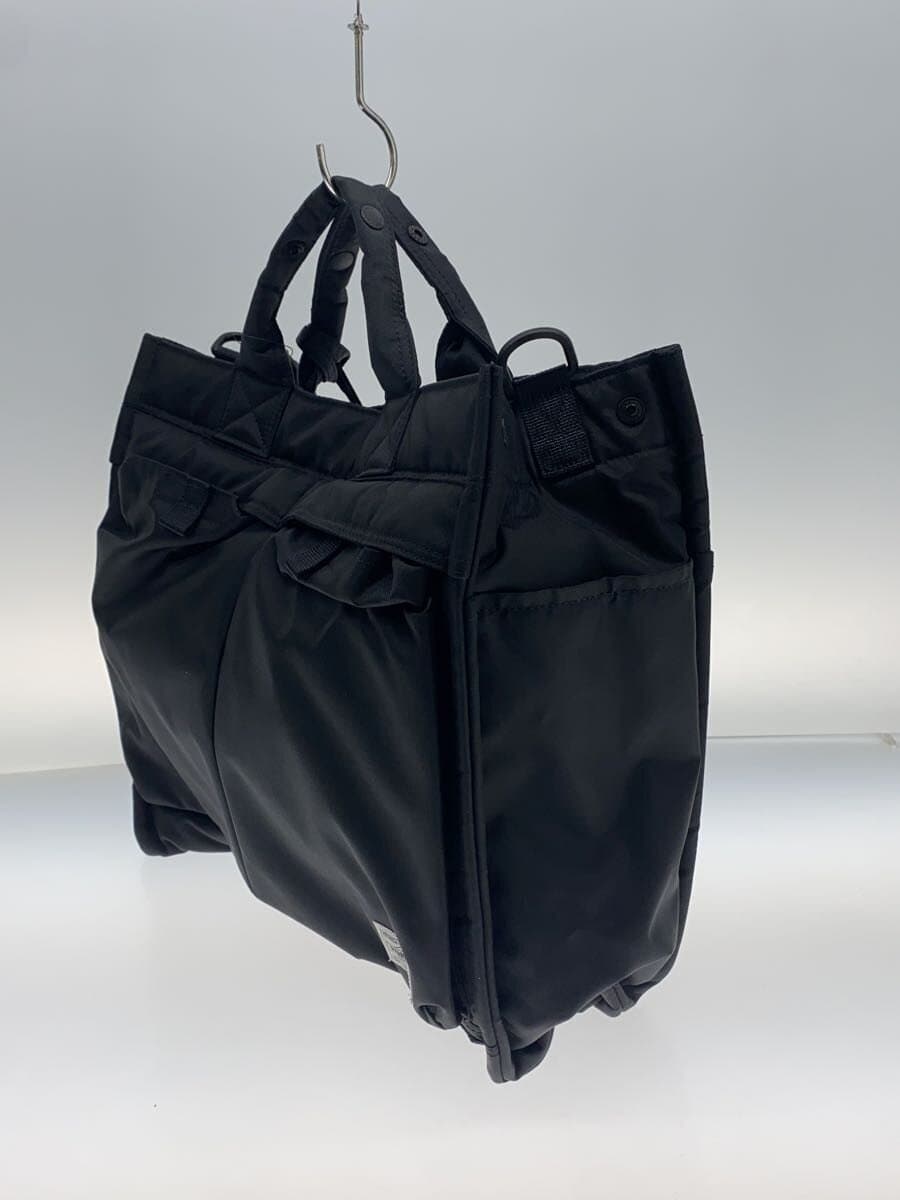 PORTER x HYKE Tote Bag Polyester BLK Solid 2