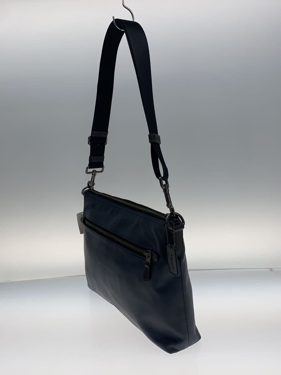 COACH Shoulder Bag Leather NVY Solid F72511 2