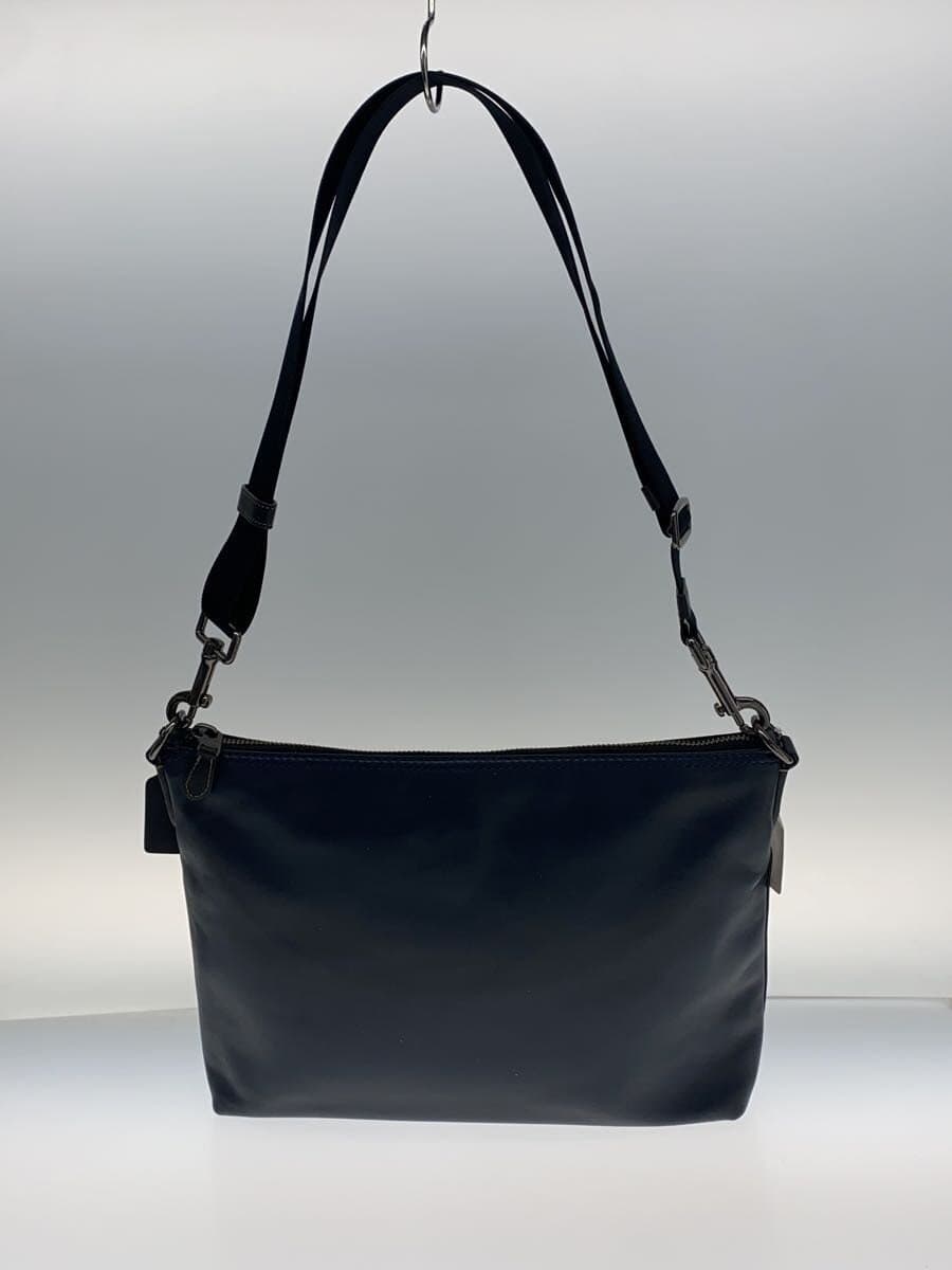 COACH Shoulder Bag Leather NVY Solid F72511 3