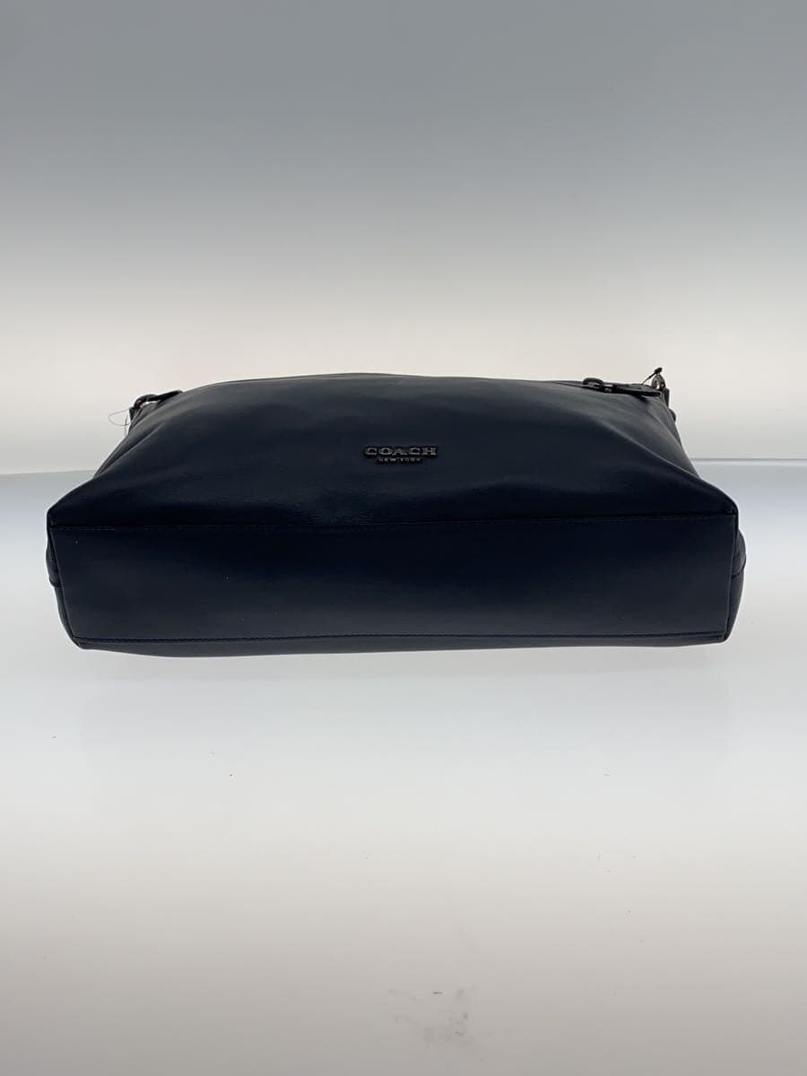 COACH Shoulder Bag Leather NVY Solid F72511 4