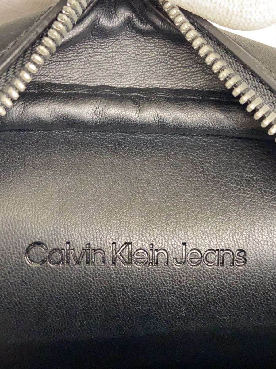 Calvin Klein Shoulder Bag Leather BLK 5