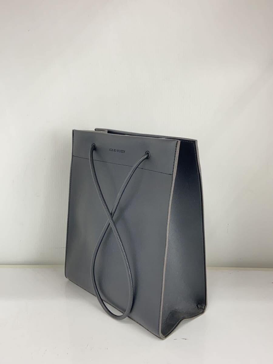 Azul by moussy Tote Bag Leather BLK Solid 2