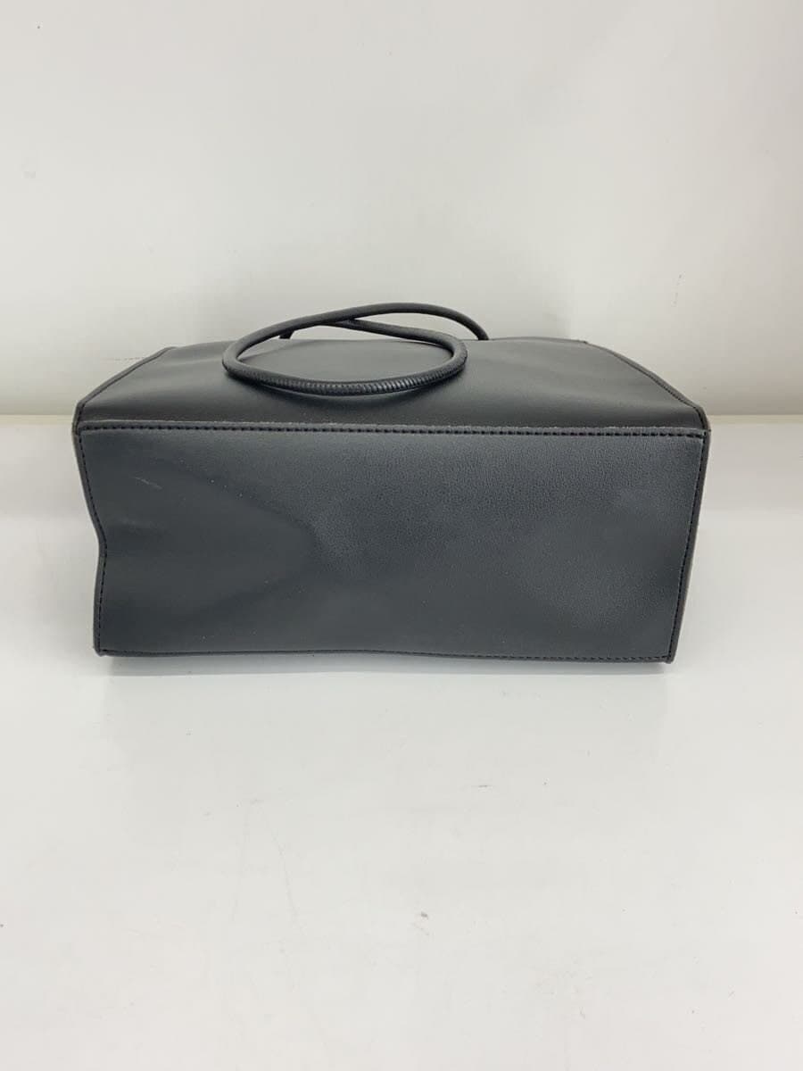 Azul by moussy Tote Bag Leather BLK Solid 4