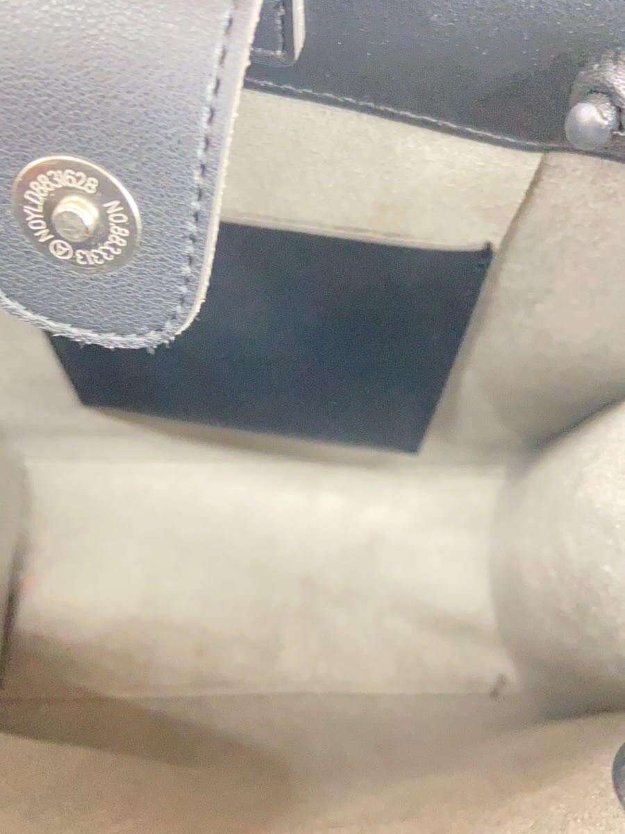 Azul by moussy Tote Bag Leather BLK Solid 6