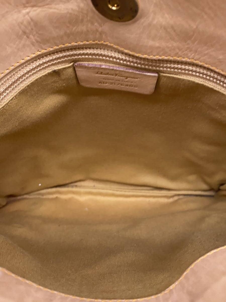 Salvatore Ferragamo shoulder bag -- multicolor all-over pattern signs of use 6