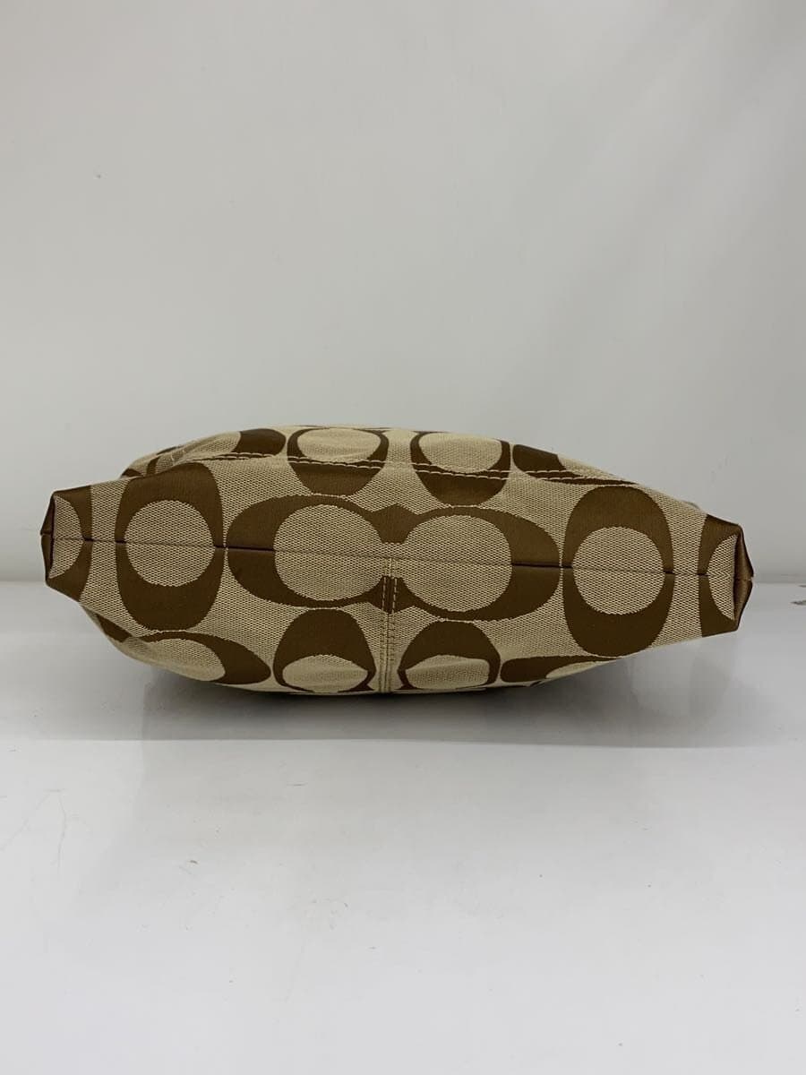 COACH Shoulder Bag Canvas BEG All Over Pattern F14869 4