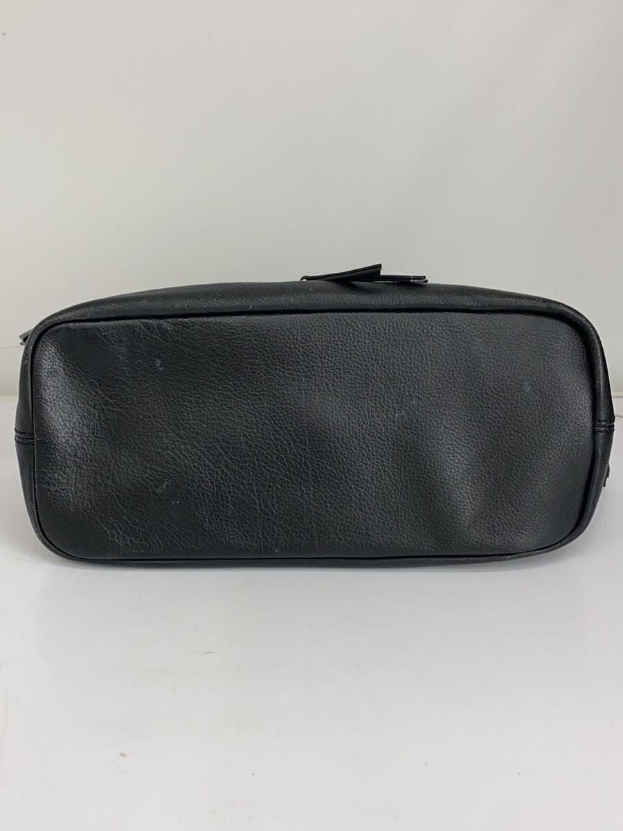 Samantha Thavasa Handbag Leather BLK Solid 4