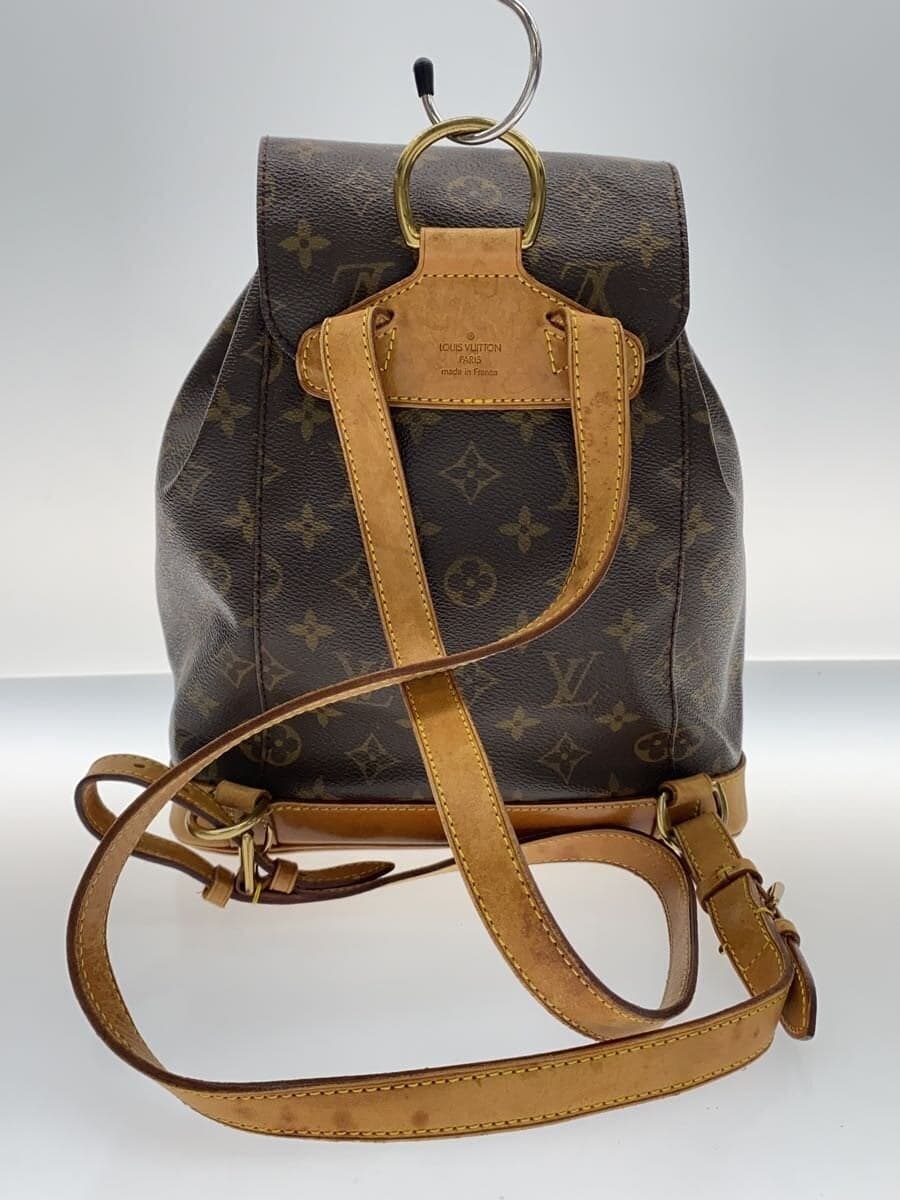 LOUIS VUITTON Montsouris MM_Monogram Canvas PVC BRW All Over Pattern 3