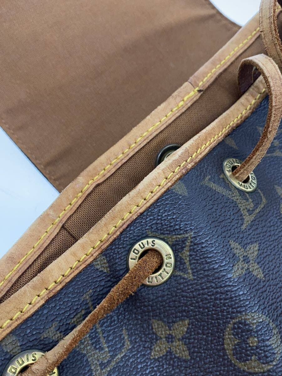 LOUIS VUITTON Montsouris MM_Monogram Canvas PVC BRW All Over Pattern 8