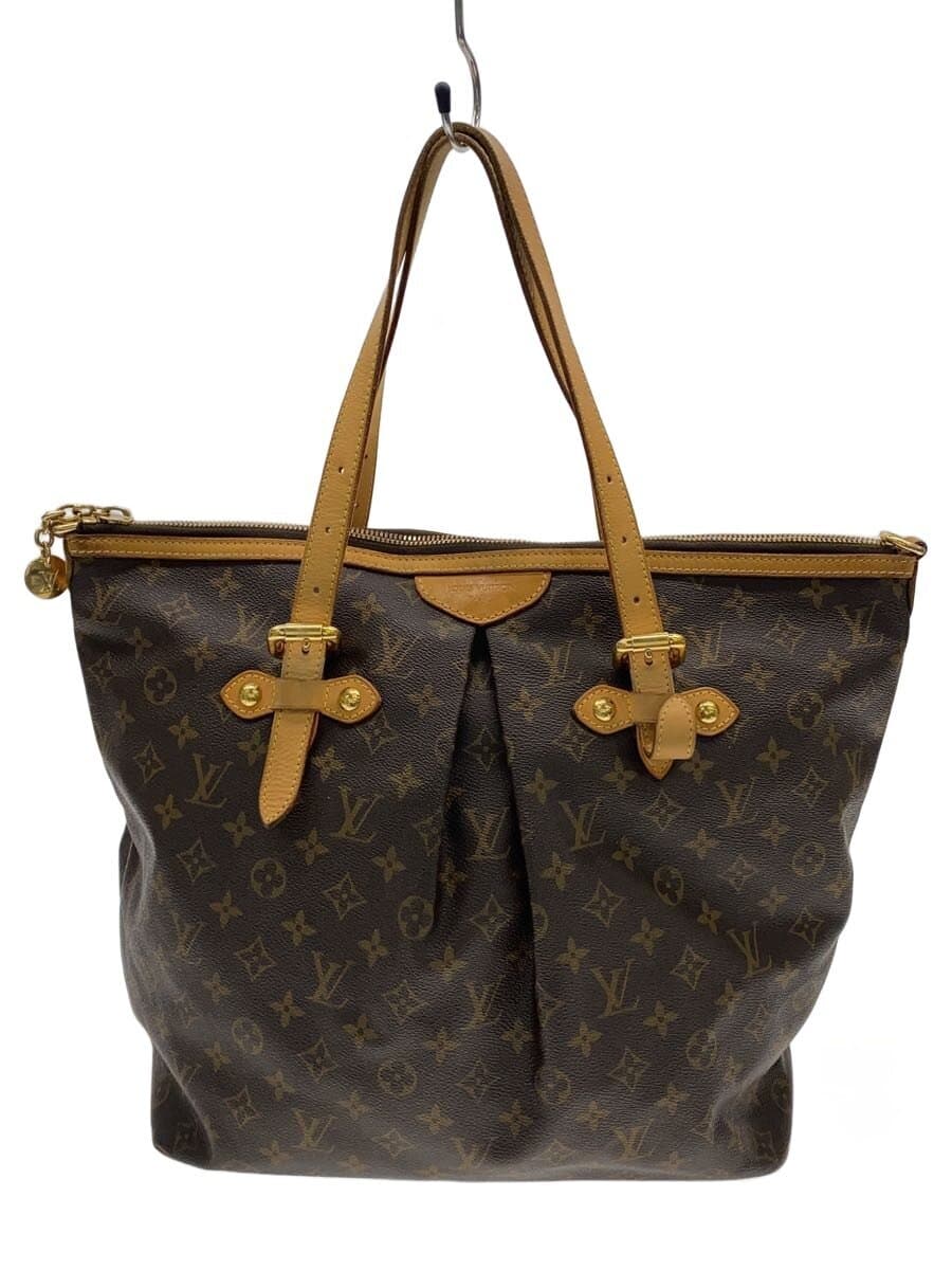 LOUIS VUITTON Palermo GM_Monogram Canvas PVC BRW