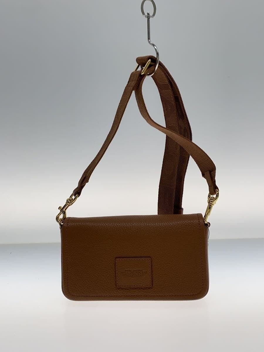MARC JACOBS shoulder bag leather BRW plain 3