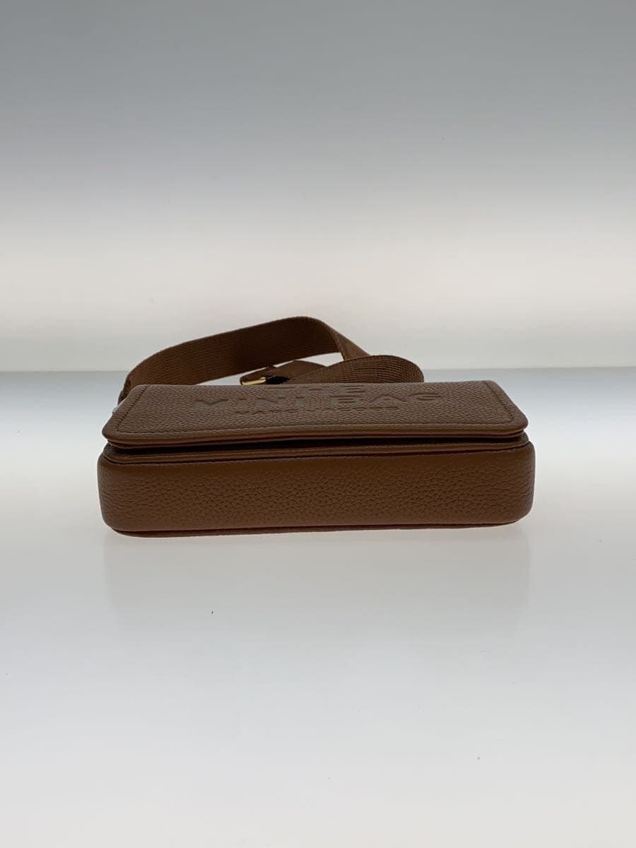 MARC JACOBS shoulder bag leather BRW plain 4