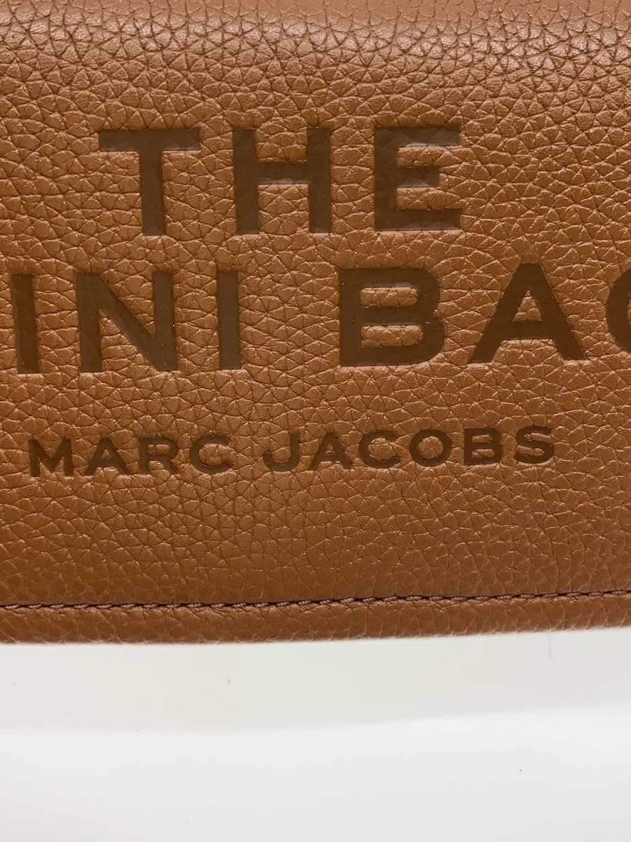 MARC JACOBS shoulder bag leather BRW plain 5