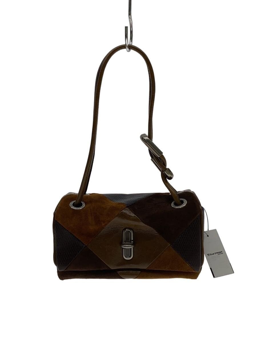 MARC JACOBS shoulder bag leather BRW plain