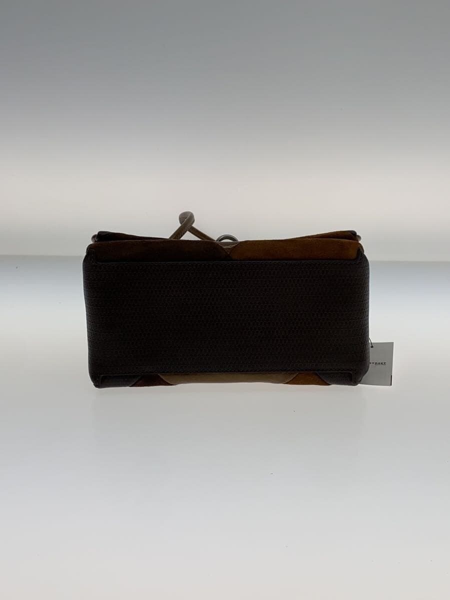 MARC JACOBS shoulder bag leather BRW plain 4