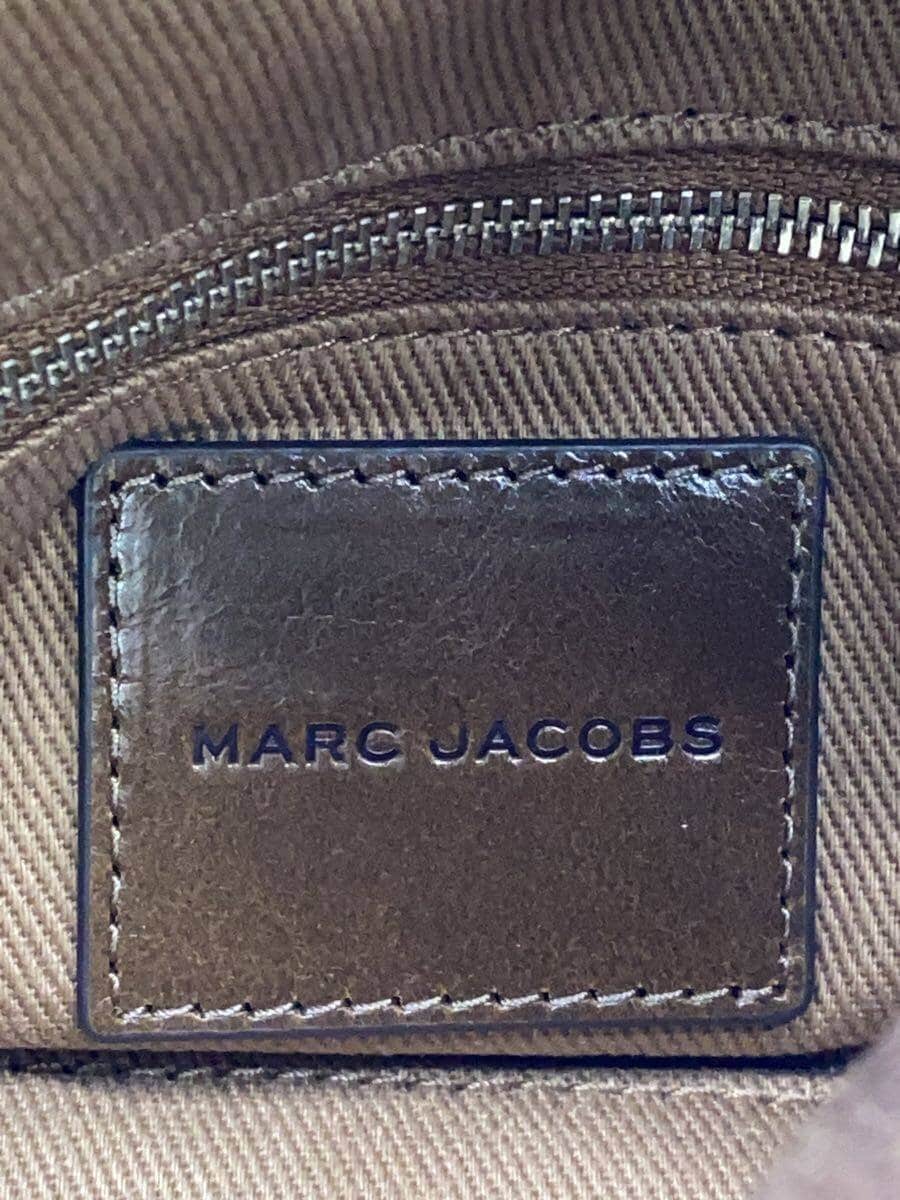 MARC JACOBS shoulder bag leather BRW plain 5