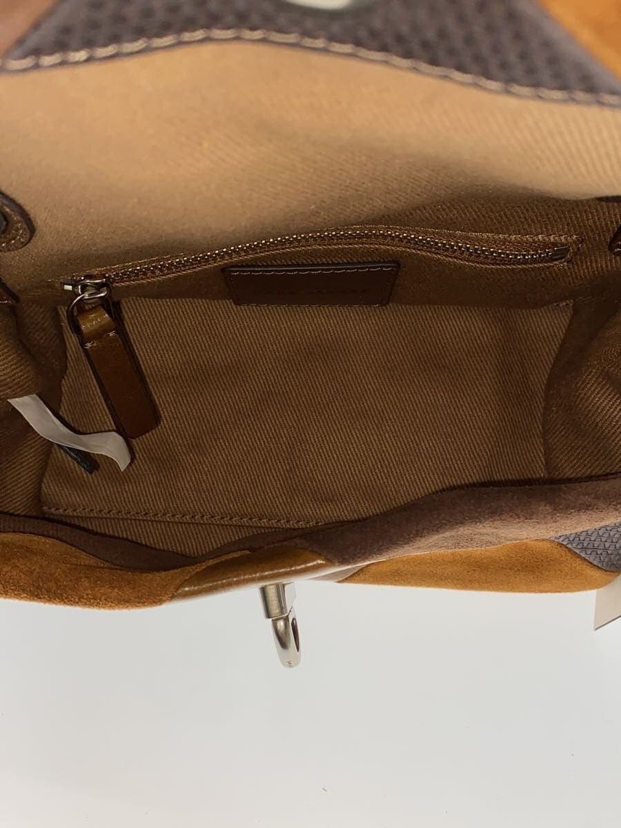 MARC JACOBS shoulder bag leather BRW plain 6