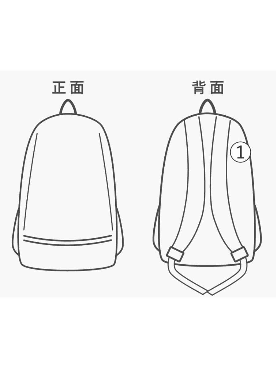 AVIREX backpack -- BLK 8