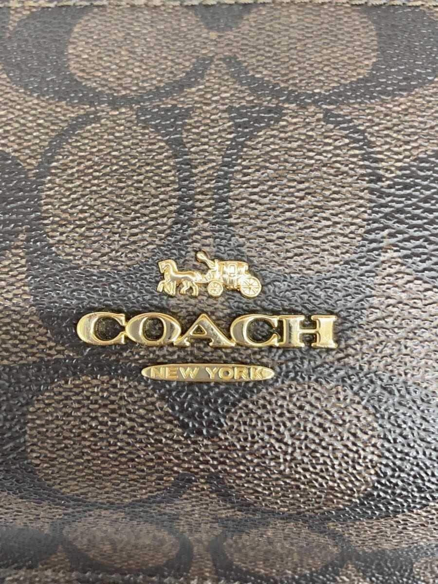 COACH Medium Charlie Backpack_Signature PVC BRW Allover Pattern F32200 5