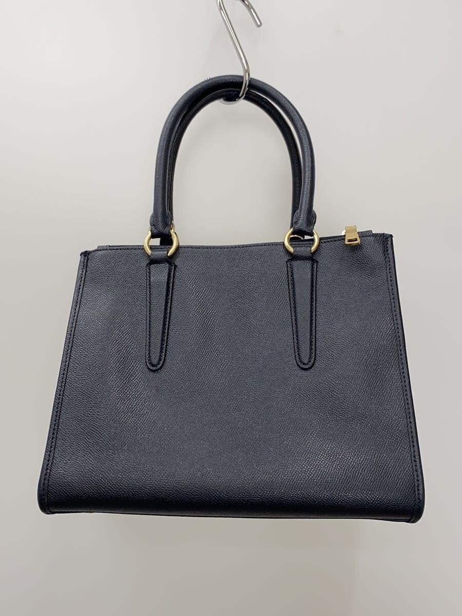 COACH Shoulder Bag Leather NVY F14928 3