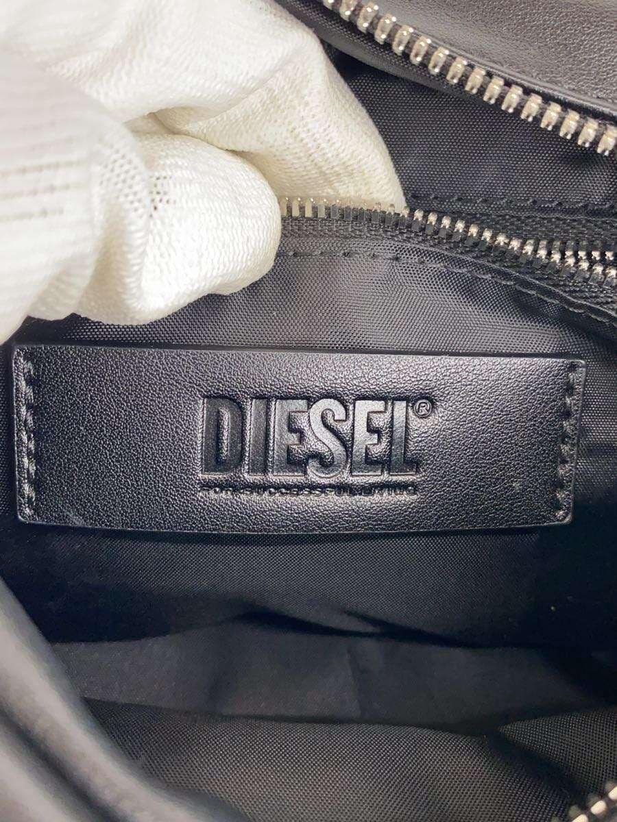 Diesel Fashion Shoulder Bag Leather Black P6727 5