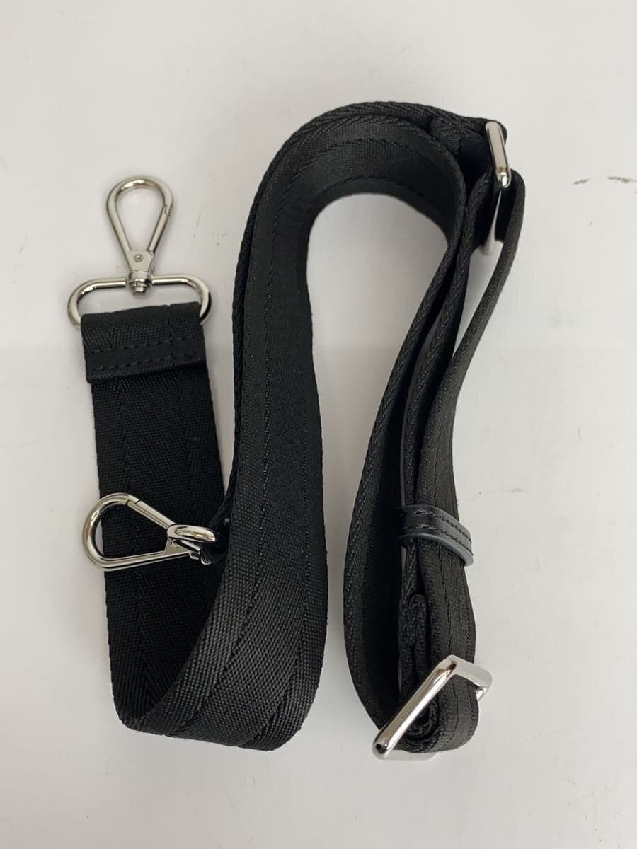 DIESEL Shoulder Bag Leather Black P6727 7